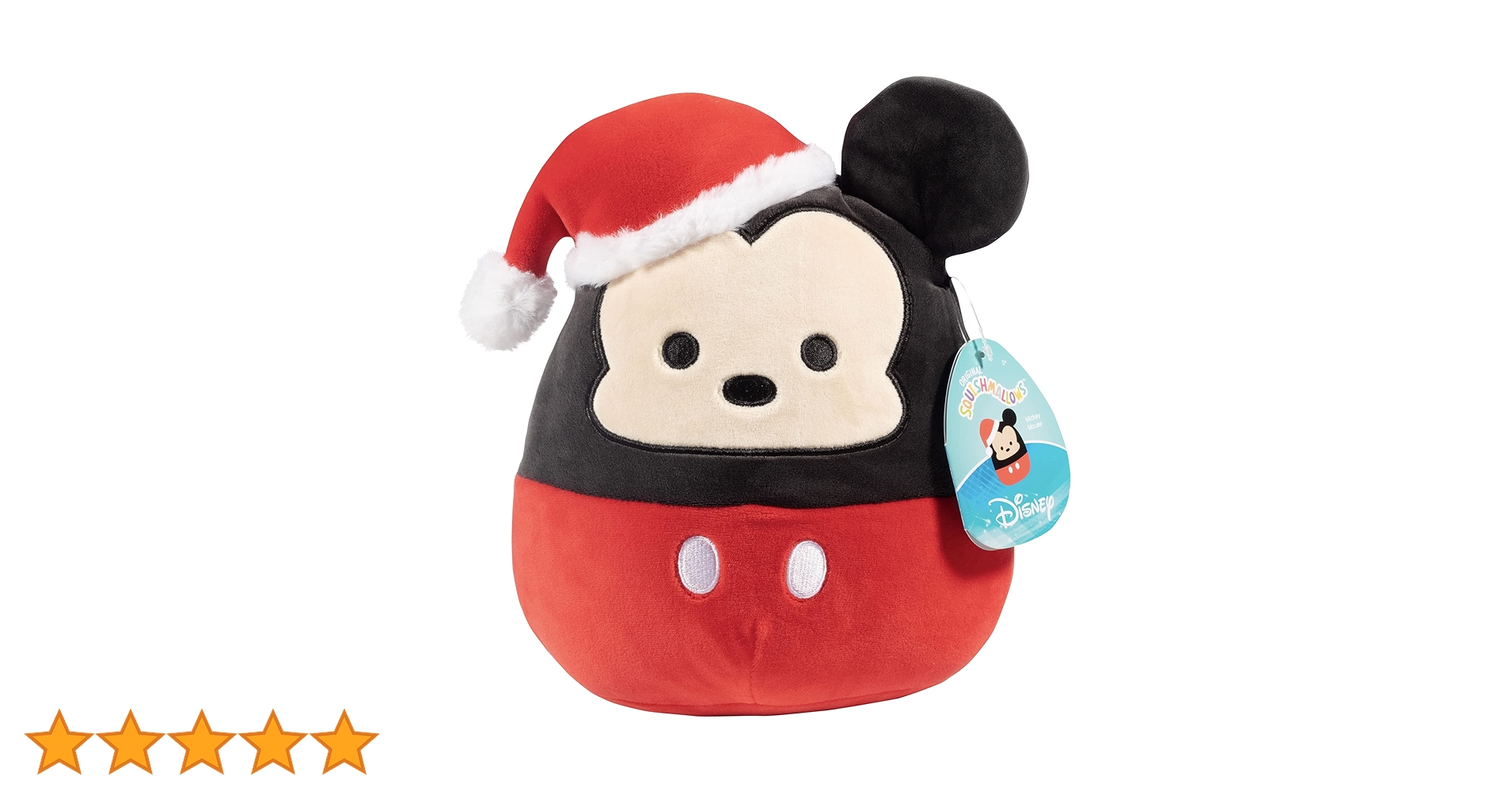 Squishmallows Original 8-Inch Mickey Mouse - Official